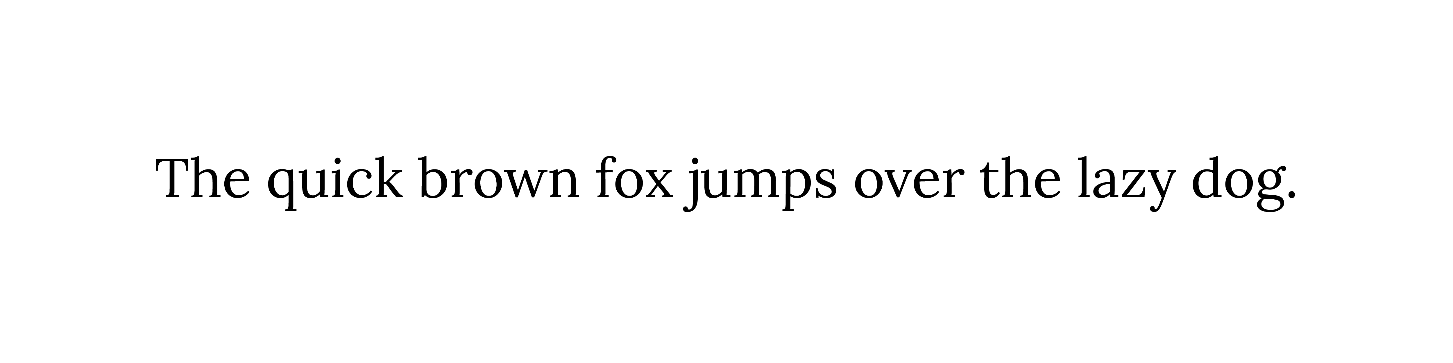 website fonts Lora
