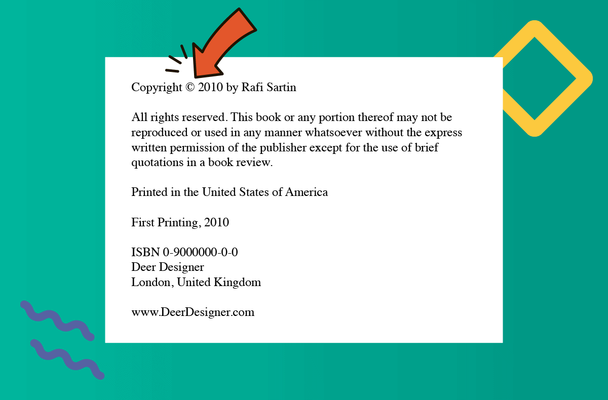 copyright sample