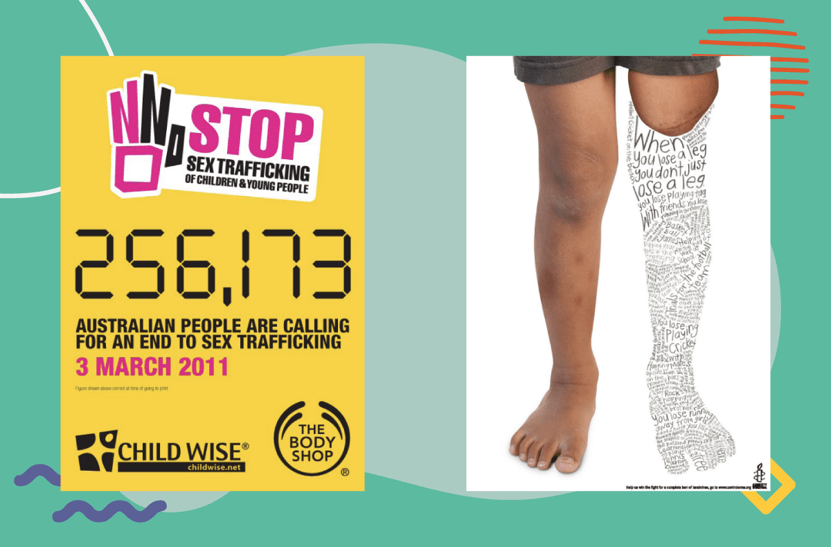poster design for charities and causes