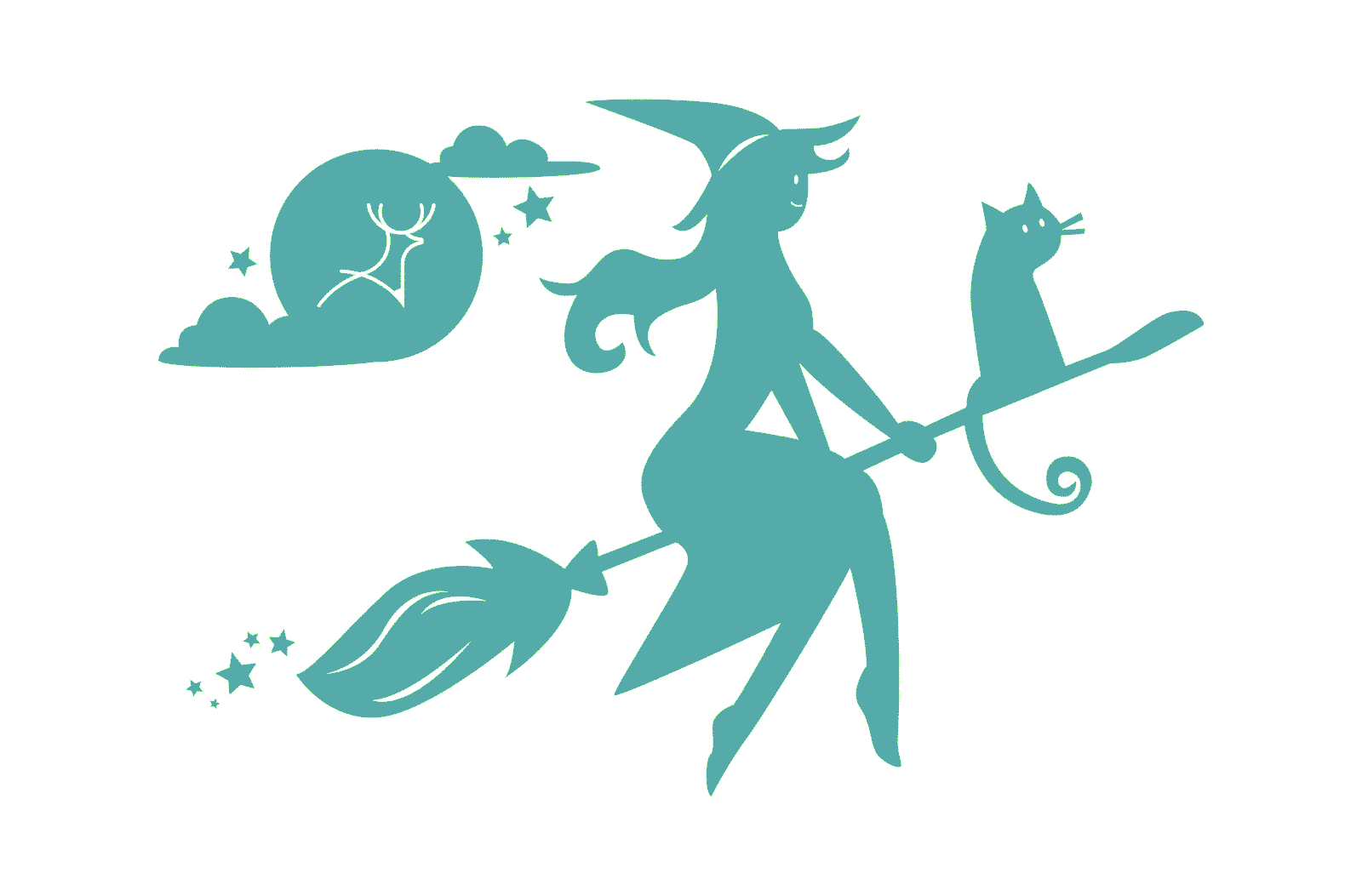 Halloween Witch Design Sample