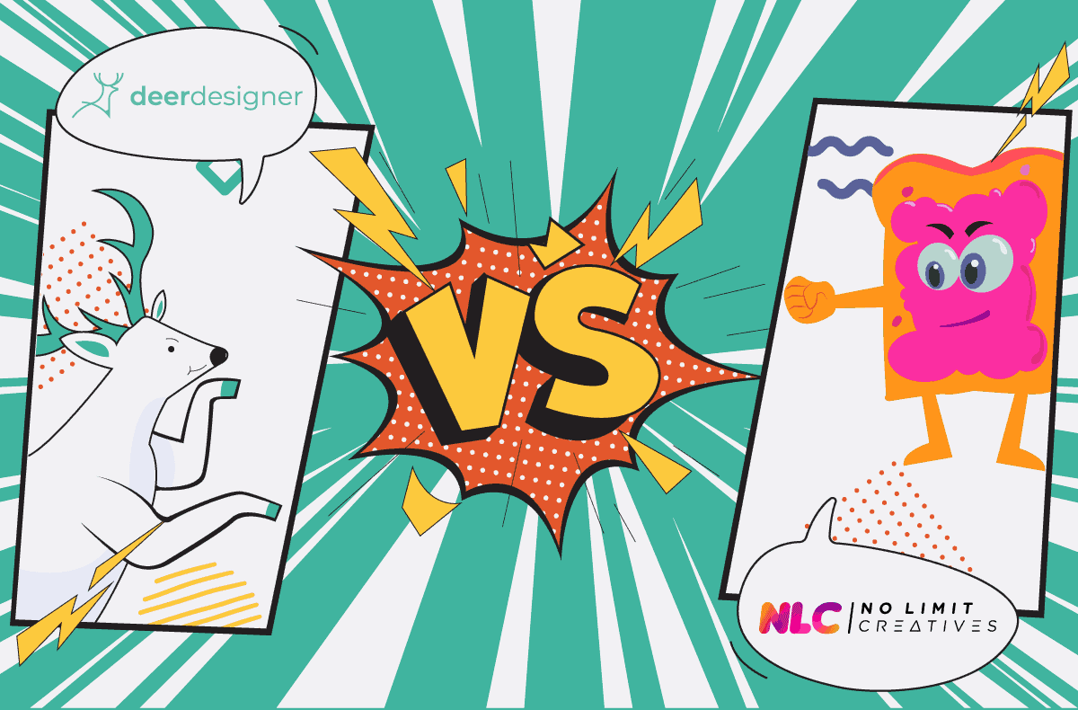 No Limit Creatives,design service comparison,on-demand design service,No Limit Creatives alternative