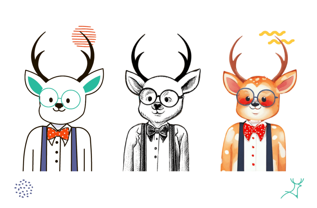 illustration style,type of illustration,digital illustration,art style,lineart,graphic design