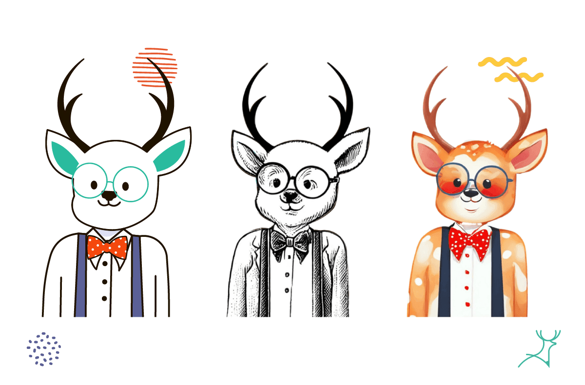 illustration style,type of illustration,digital illustration,art style,lineart,graphic design