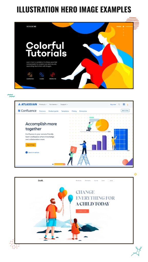 hero section website