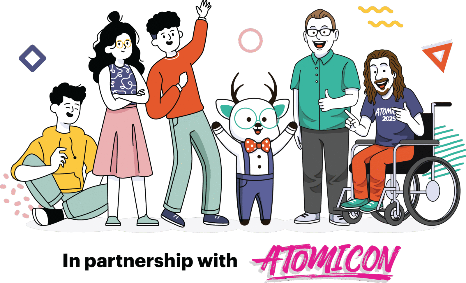 Atomicon partnership with Deer Designer