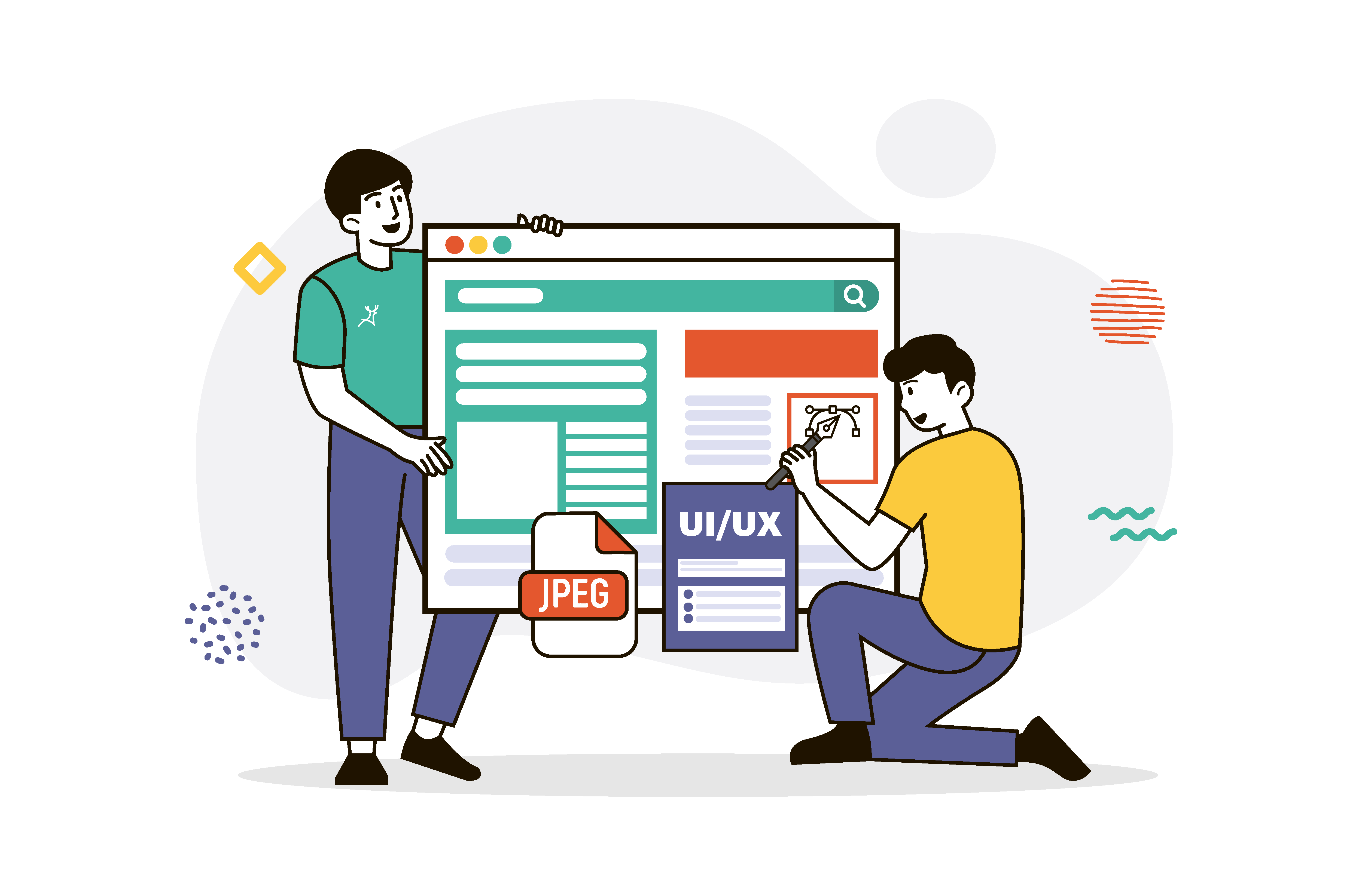 #349 - designers creating a web design