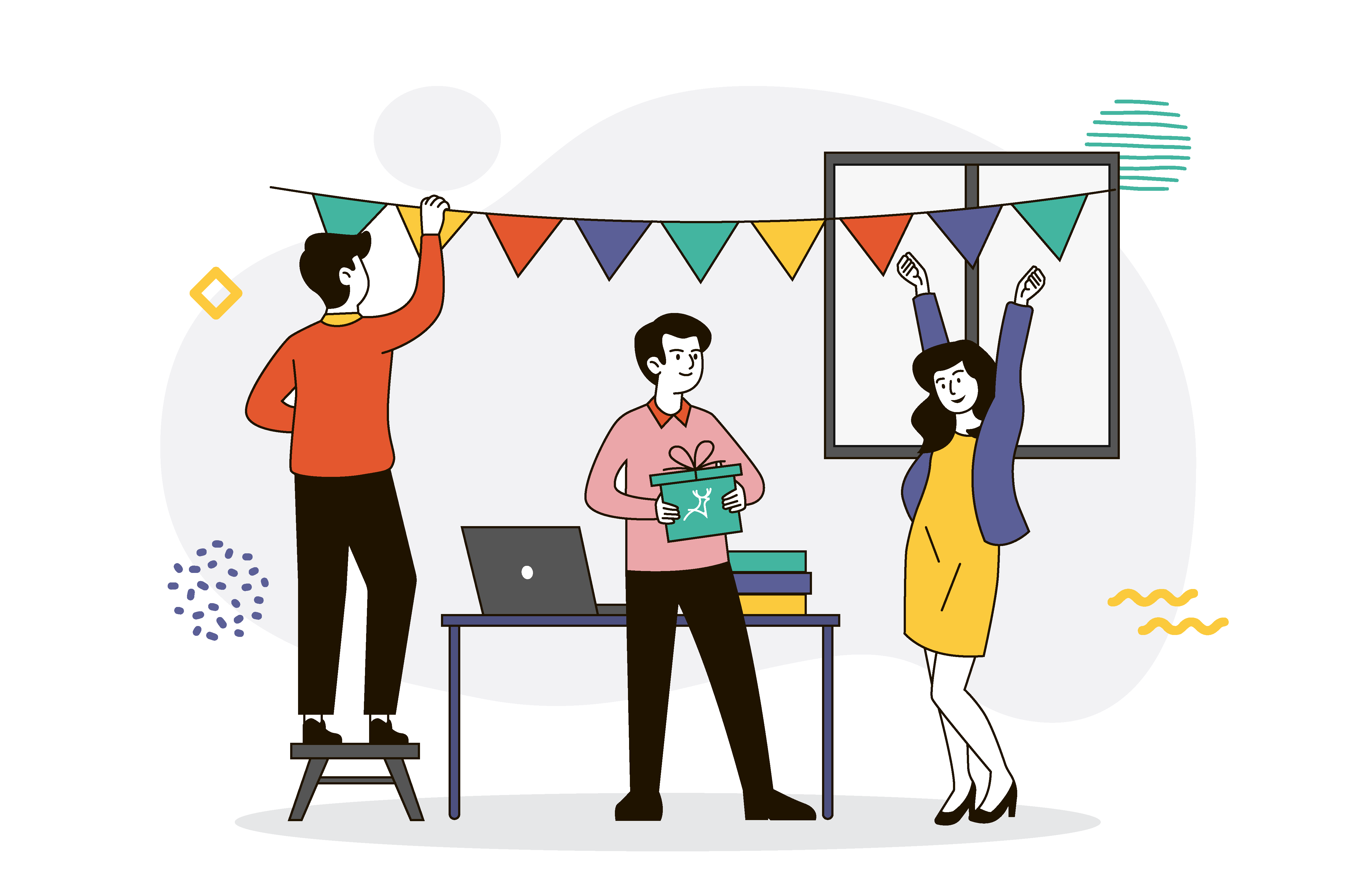 #350 - small and medium business event in office celebrations
