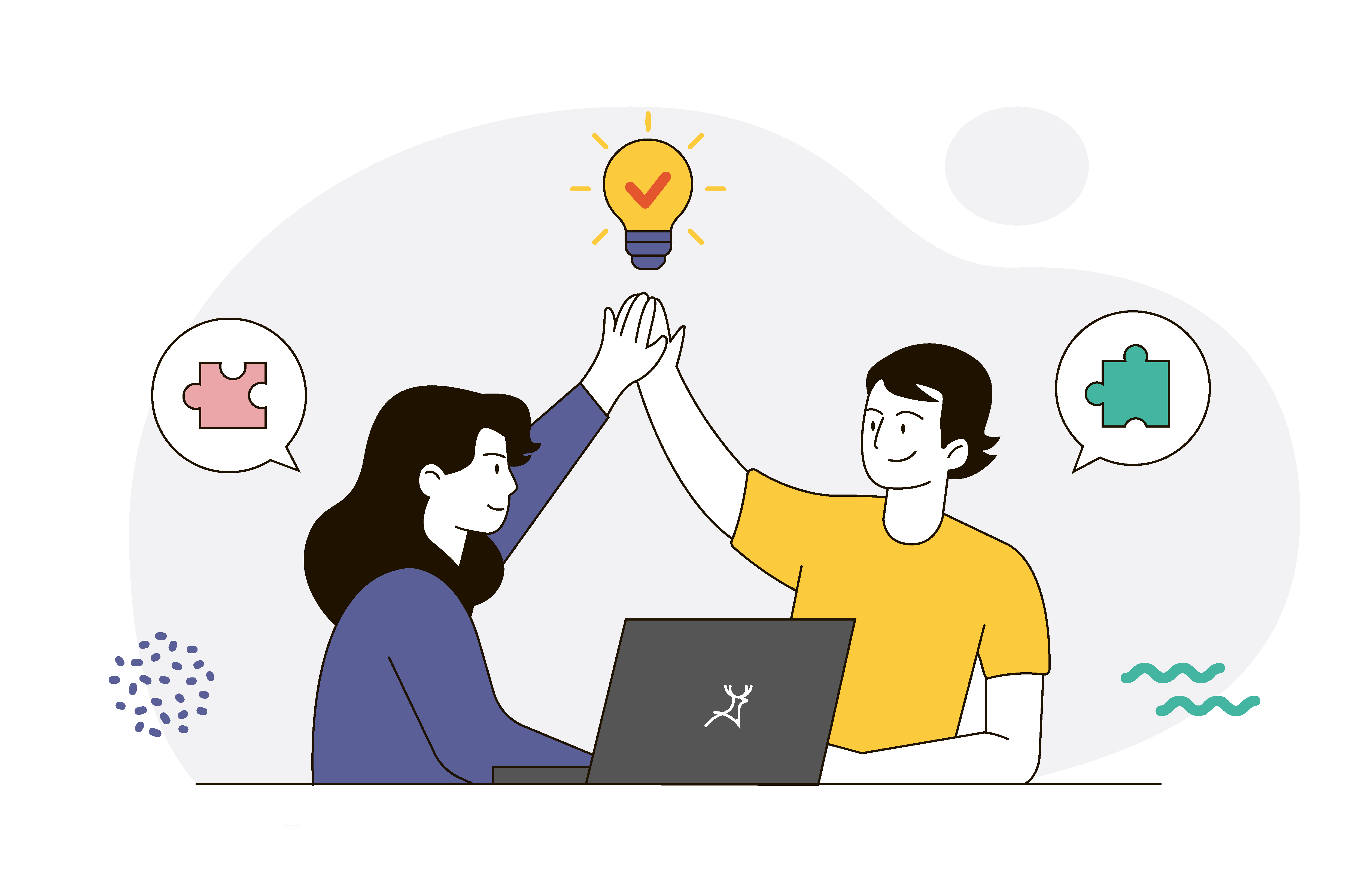 #353 - Conceptualize a logo - brainstorming with a professional designer high five
