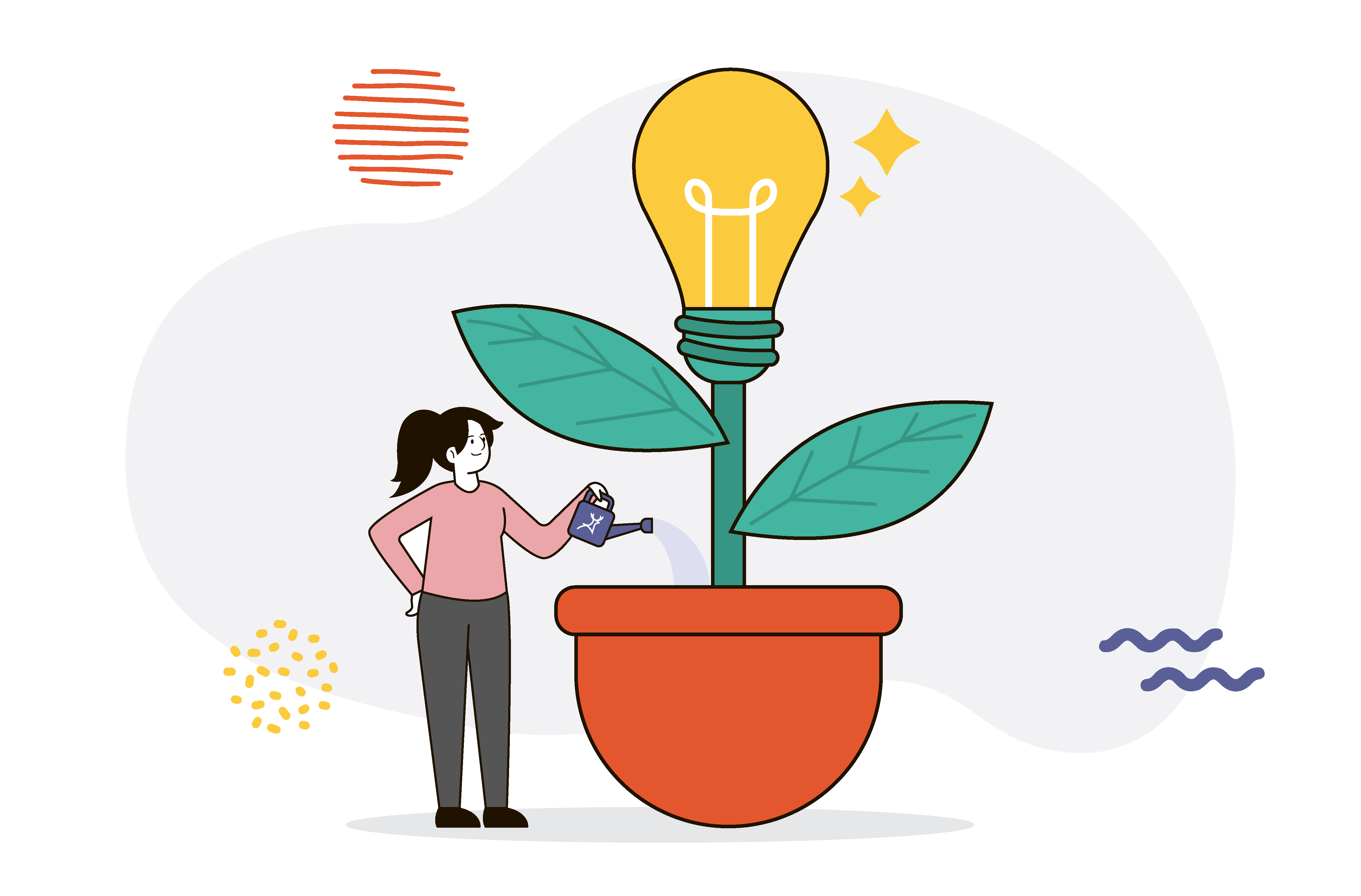 #353 - Conceptualize a logo - growing an idea