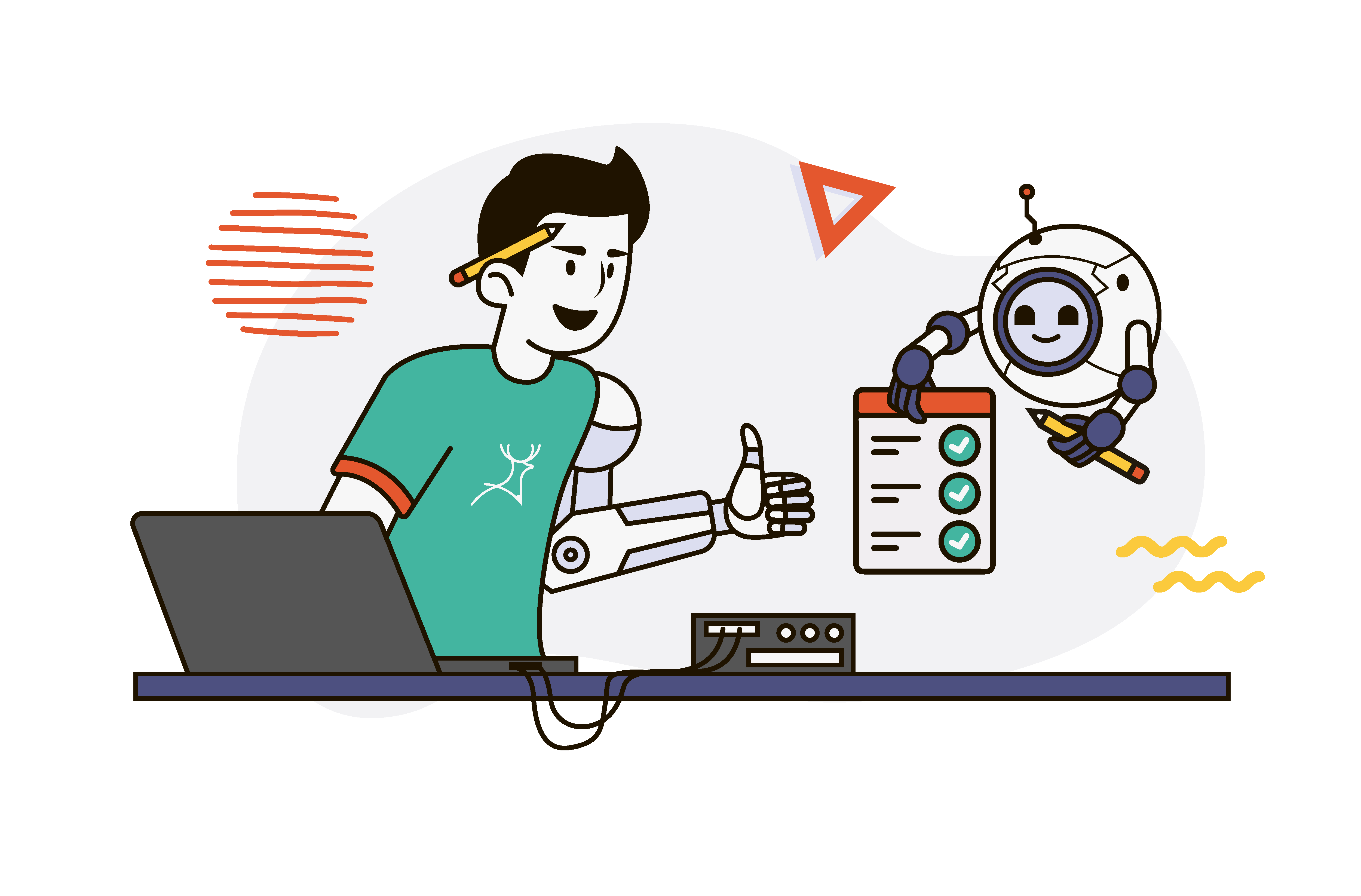 AI Robot Artificial Intelligence as a Tool