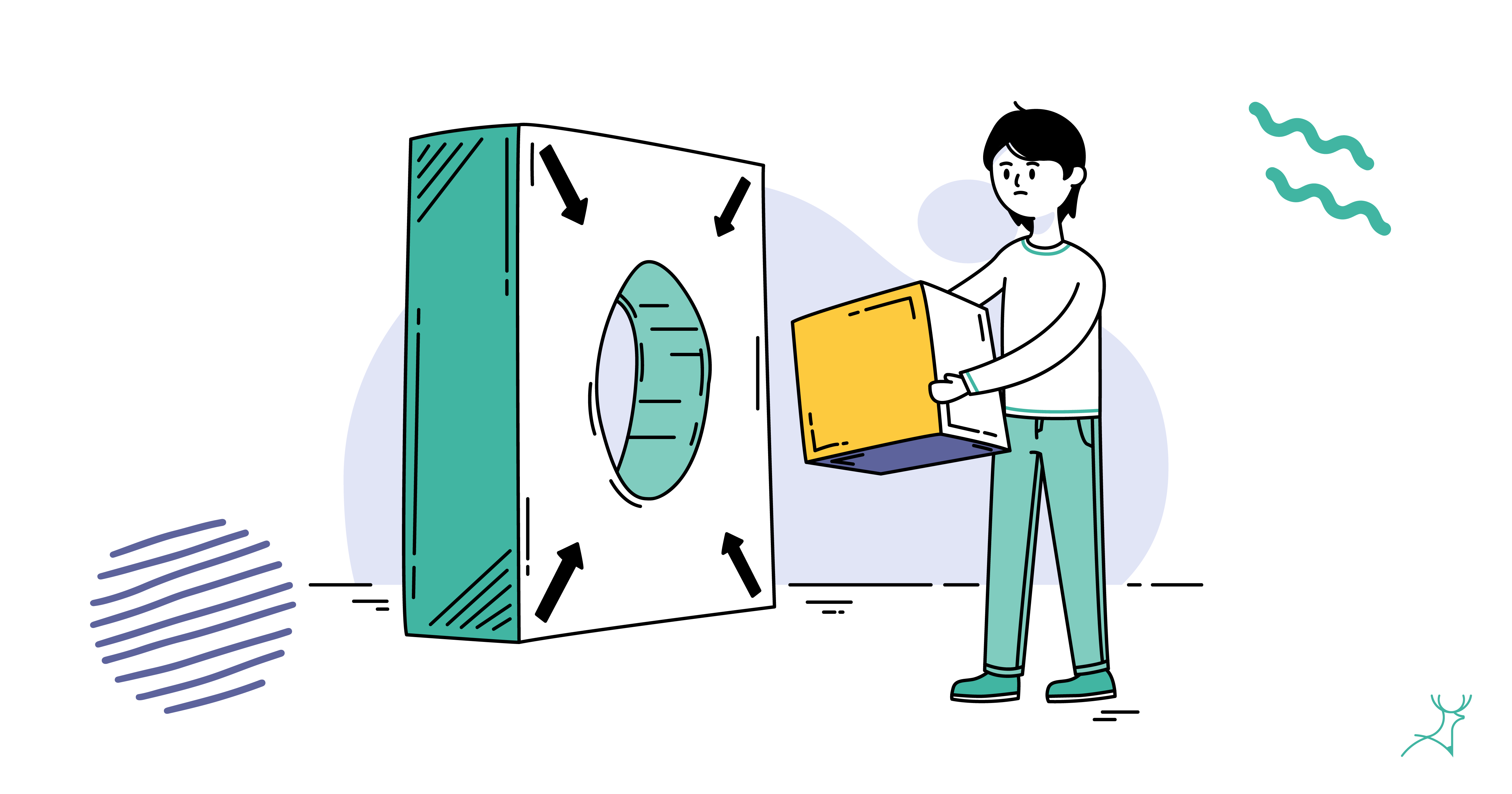 square peg in round hole cartoon