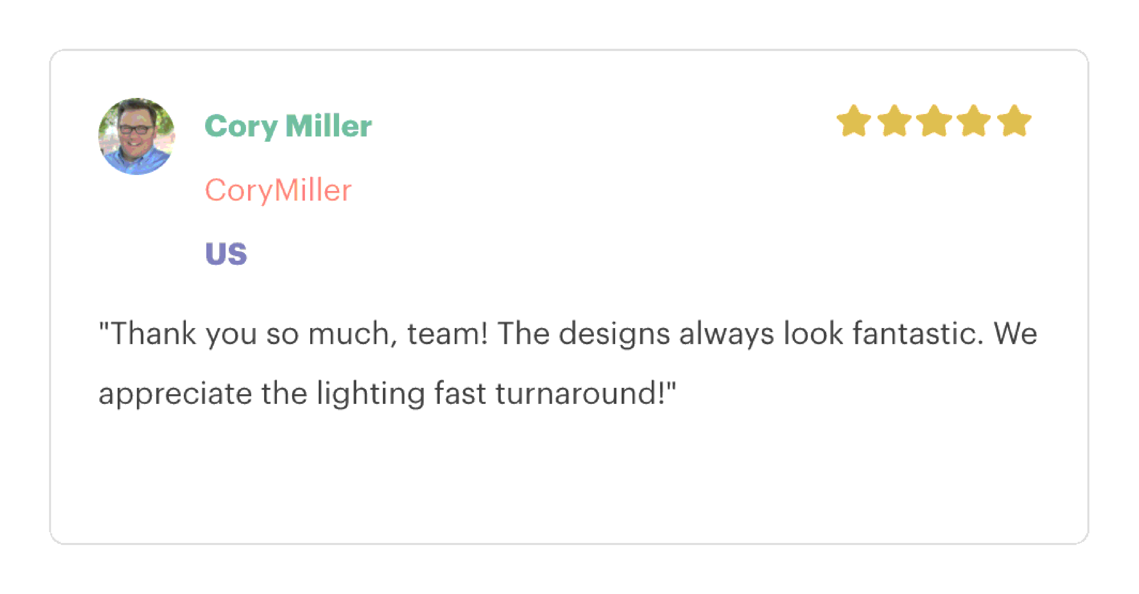 Testimonial Deer Designer