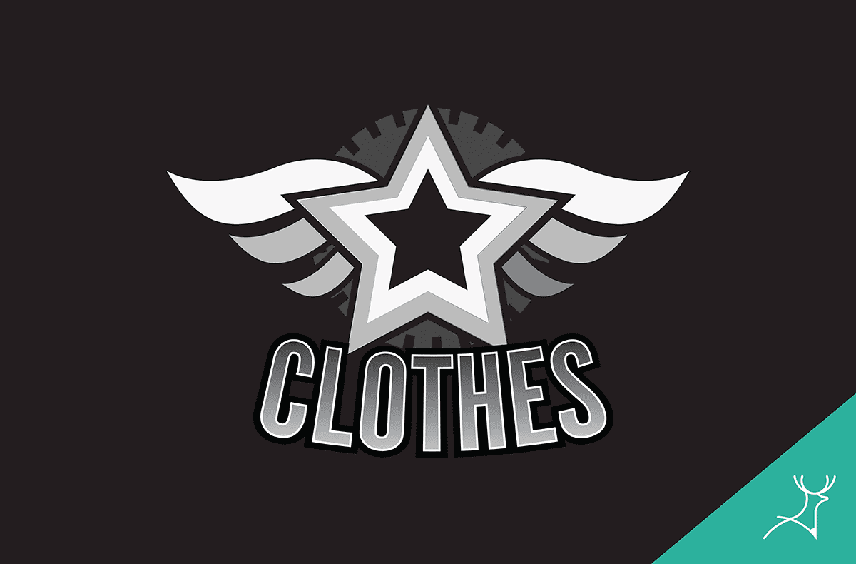 apparel clothes logo excitement design sample
