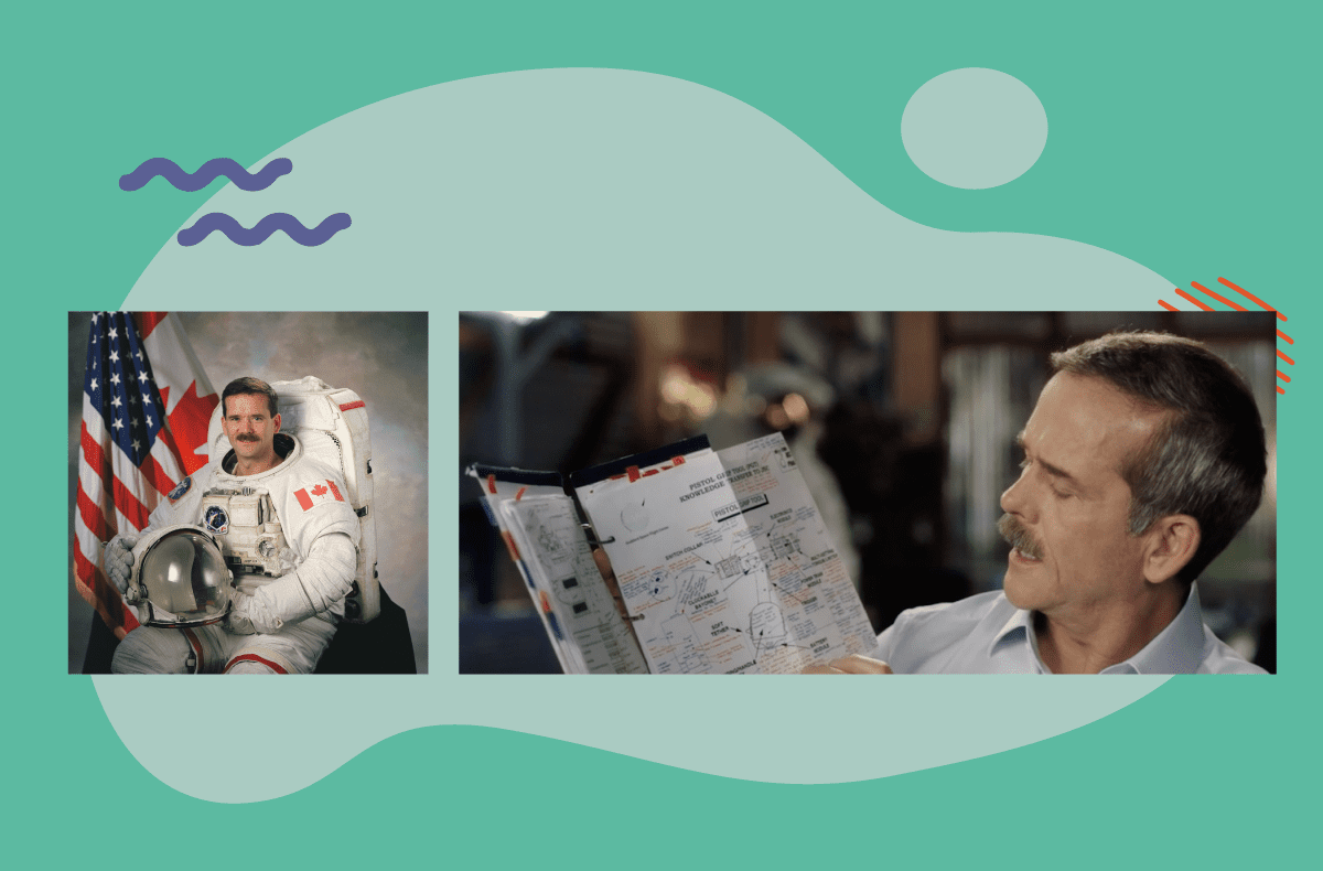 Commander Chris Hadfield of NASA