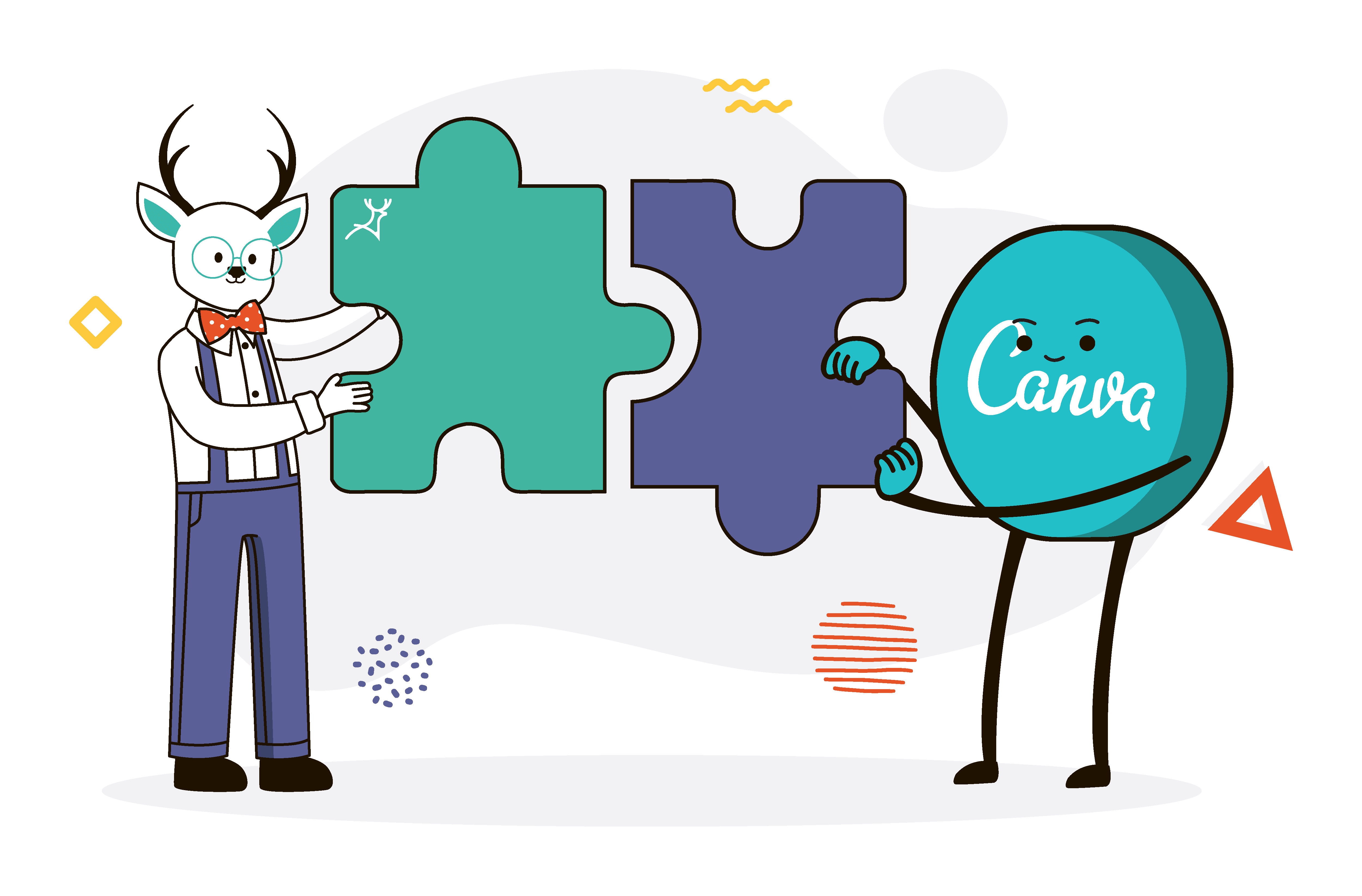 Deer Designer and Canva fitting pieces of the puzzle