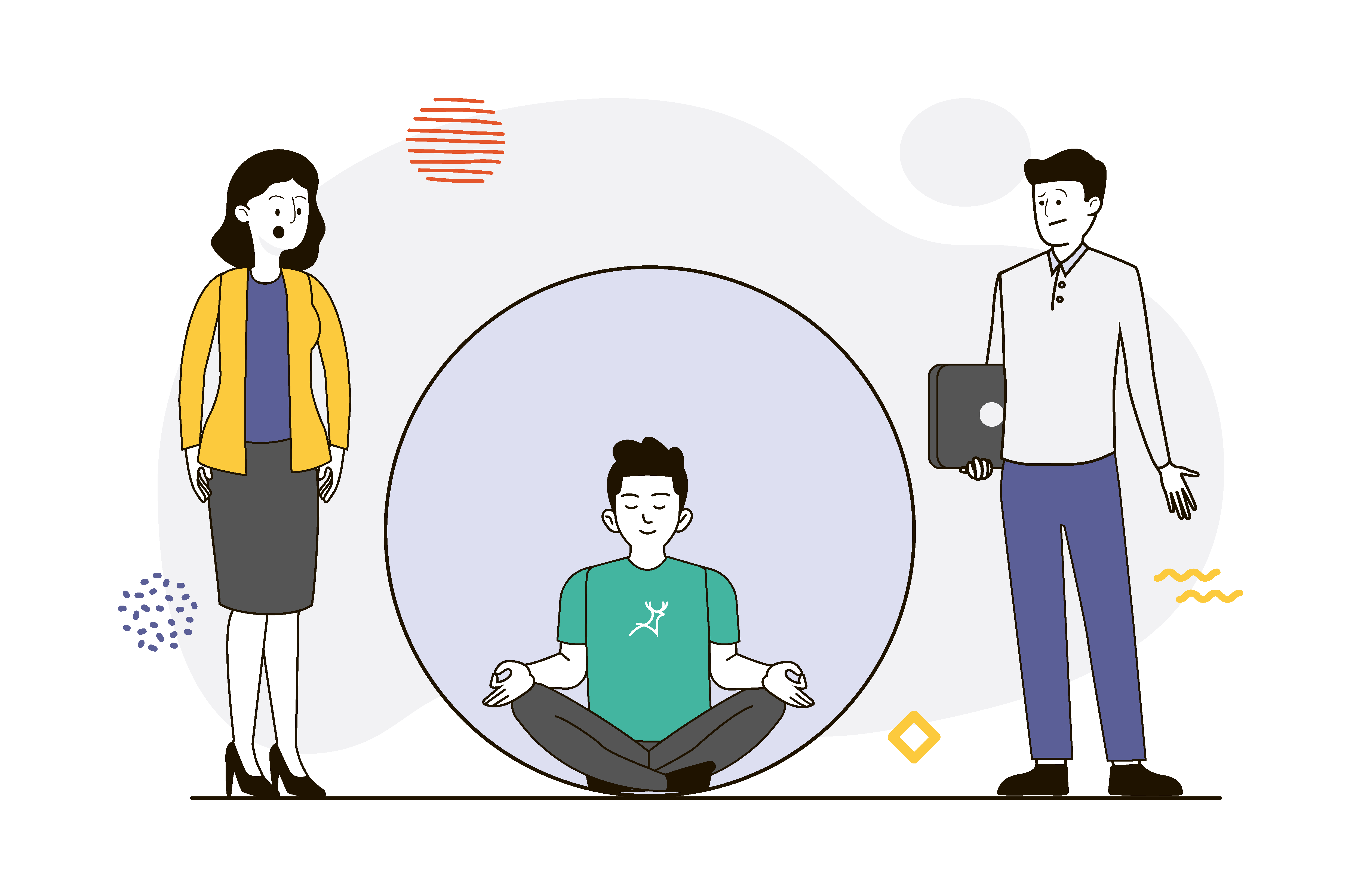 Designer-entrepreneur-in-a-safe-space-bubble-away-from-clients-1