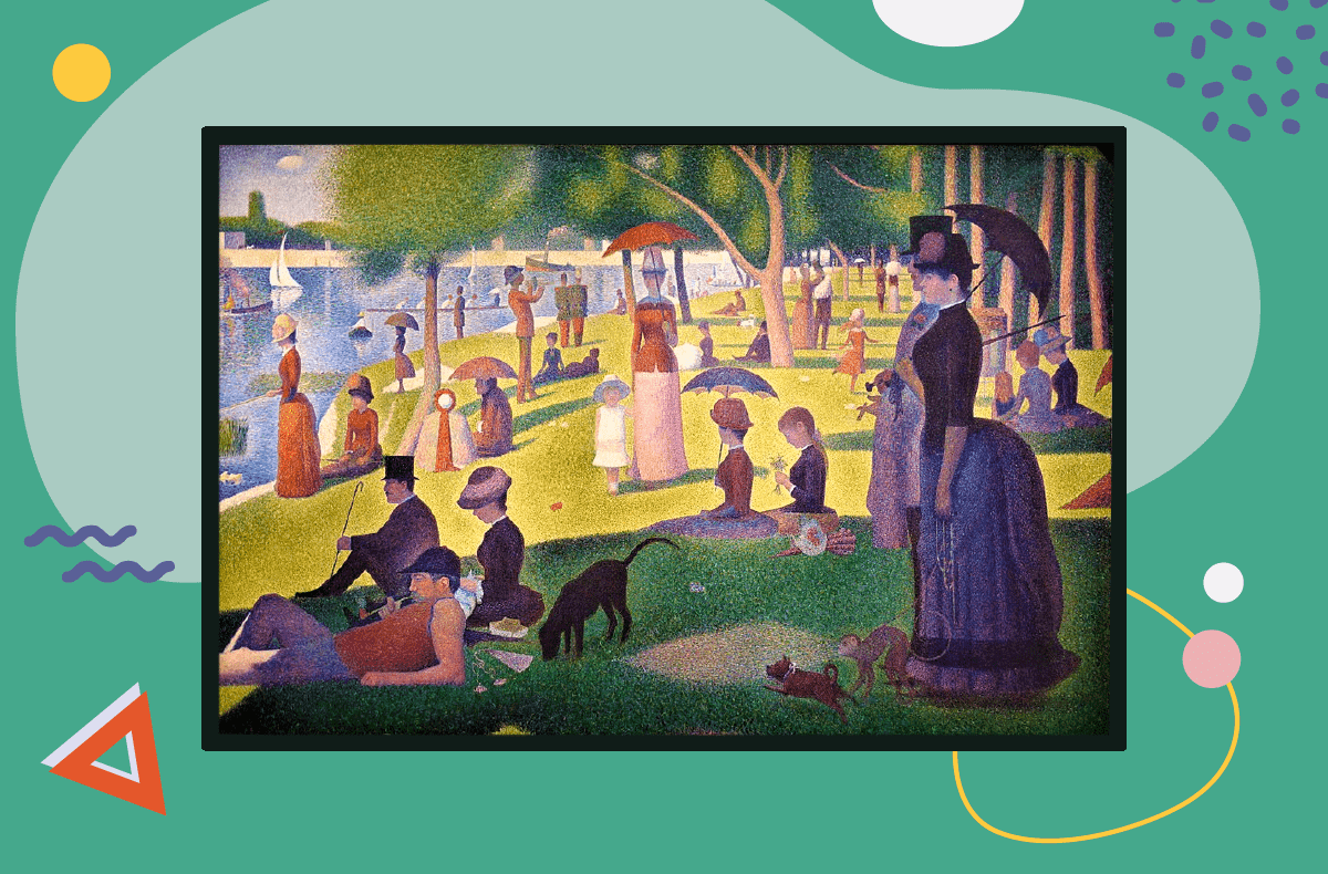 Georges Seurat - A Sunday on La Grande Jatte—1884