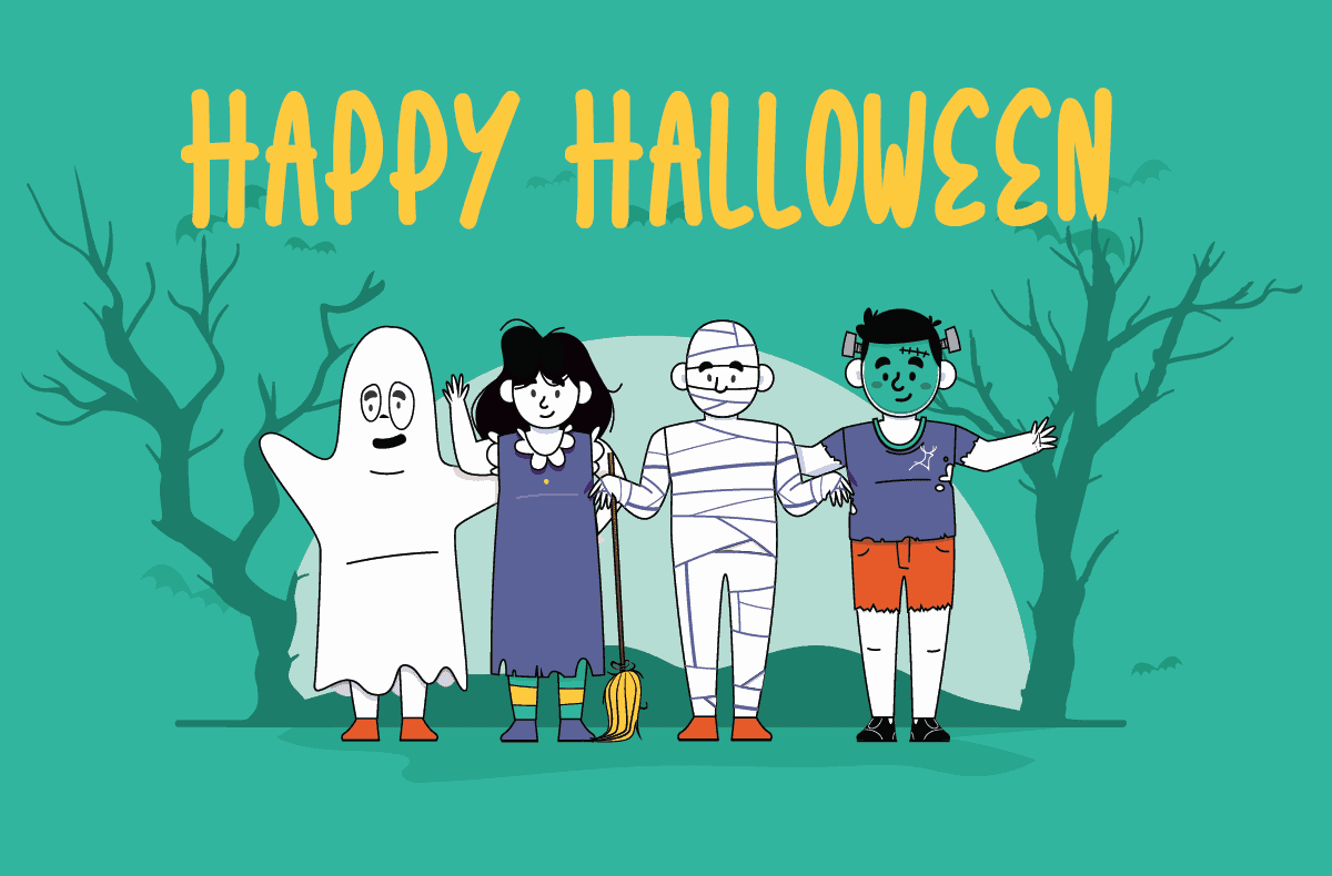 Happy Halloween 2021 Design Sample