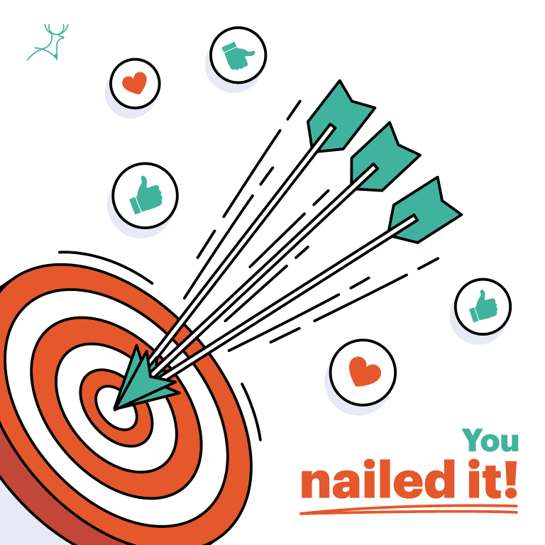 social media appreciation card