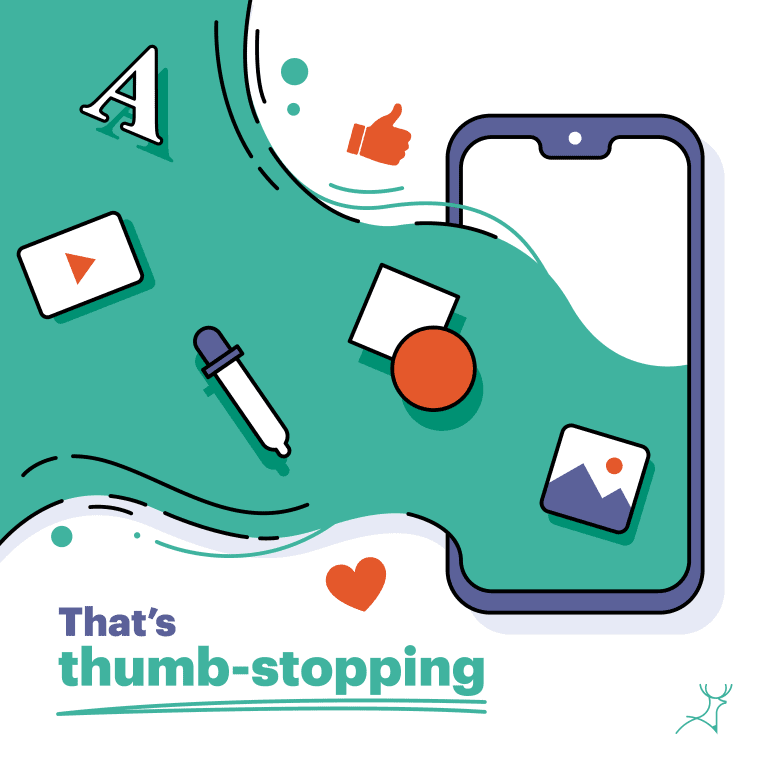 social media appreciation card