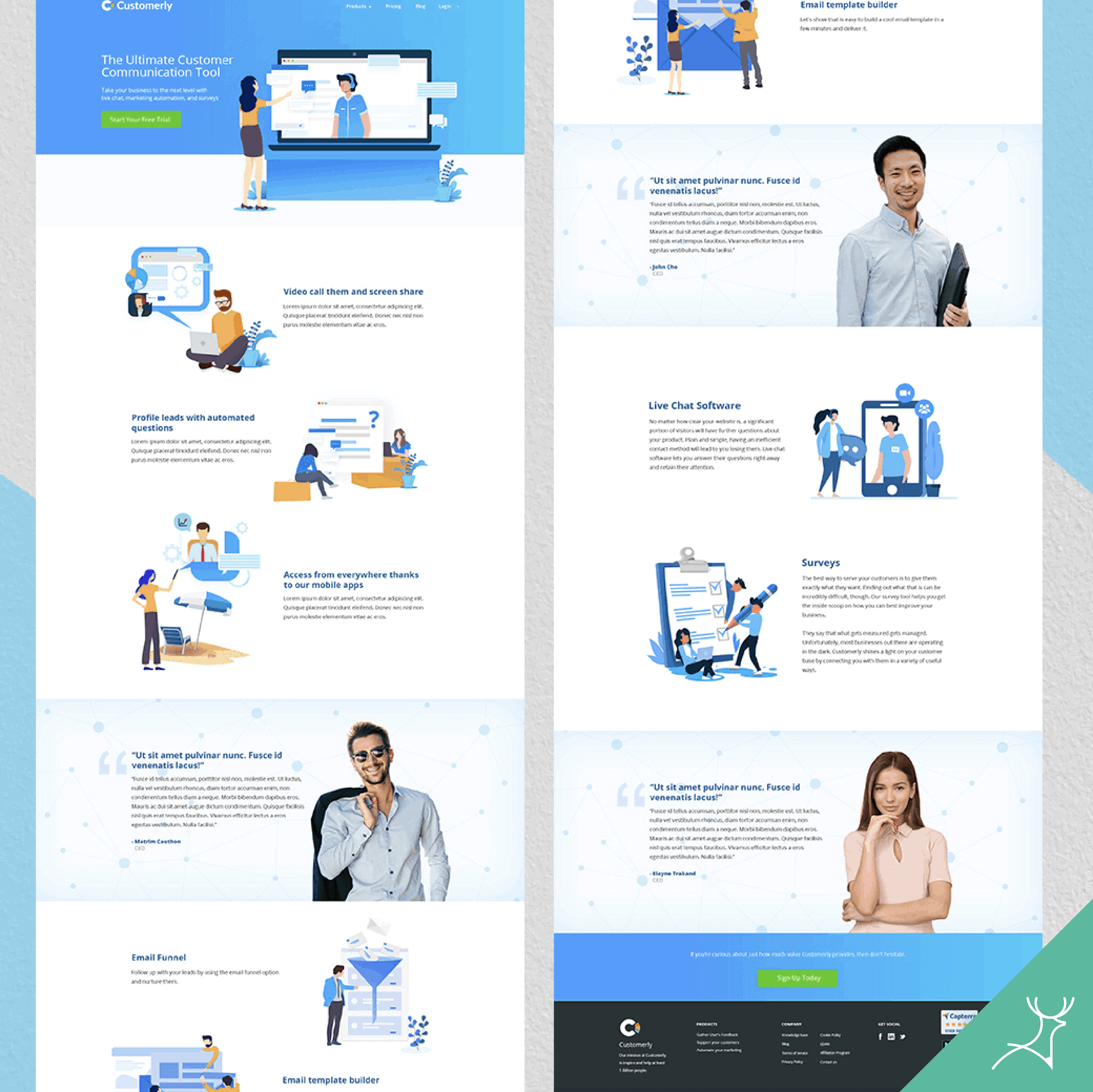 web design sample