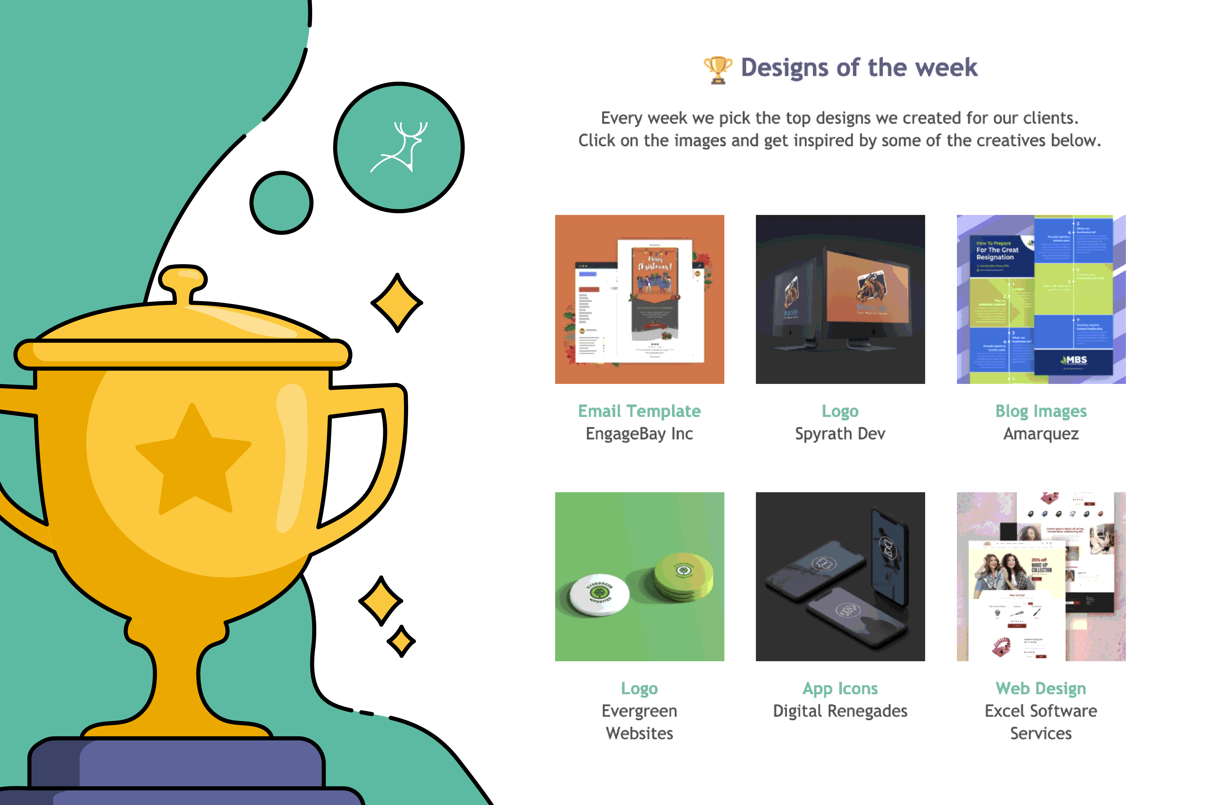 Deer Designer Newsletter Layout