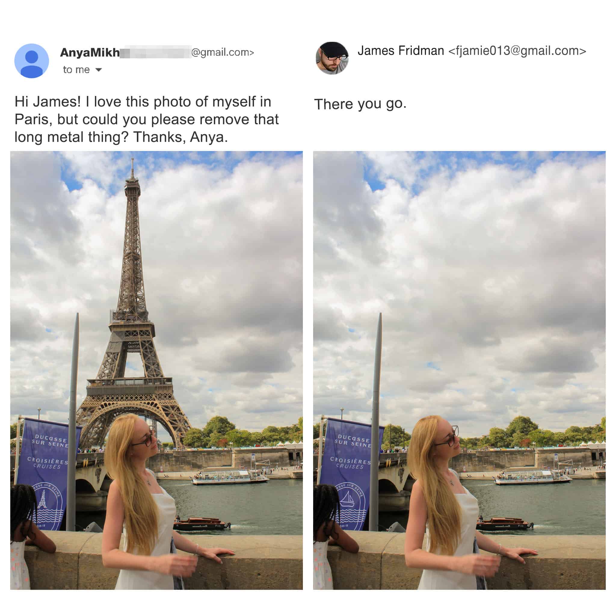 James Fridman on Twitter (@fjamie013) Photoshop requests for fun