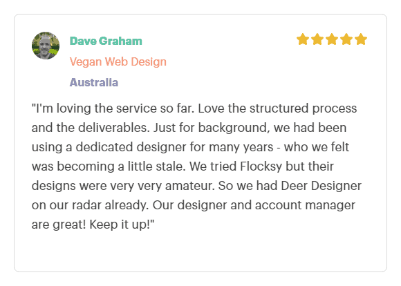 Testimonial - Dave Graham