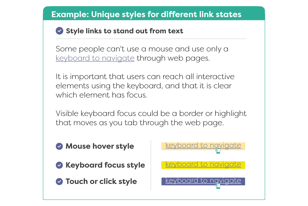 web design accessibility tips