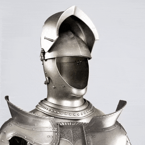 suit of armor gif