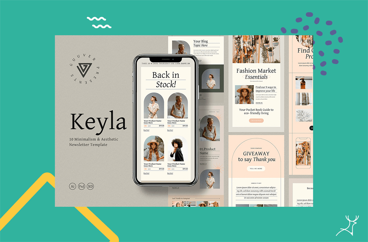 newsletter design samples
