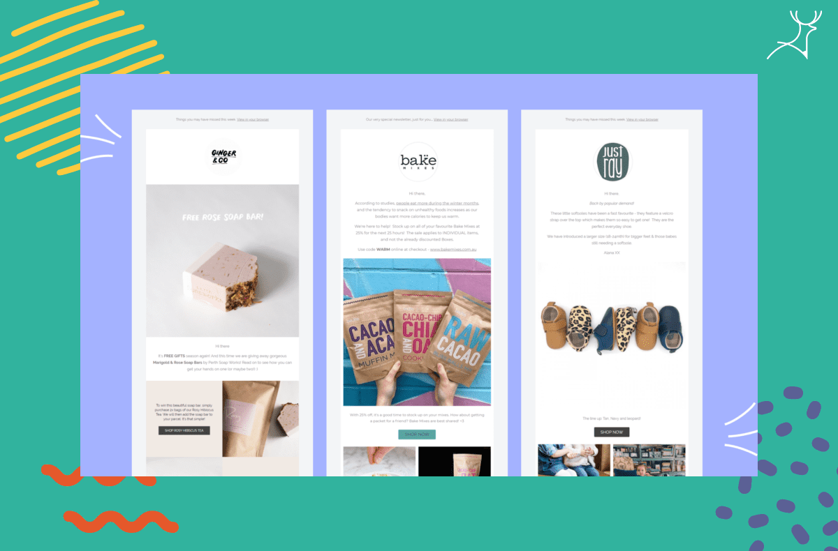 newsletter design samples