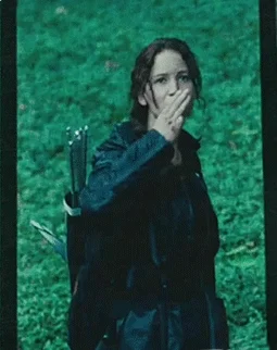 katniss tribute salute