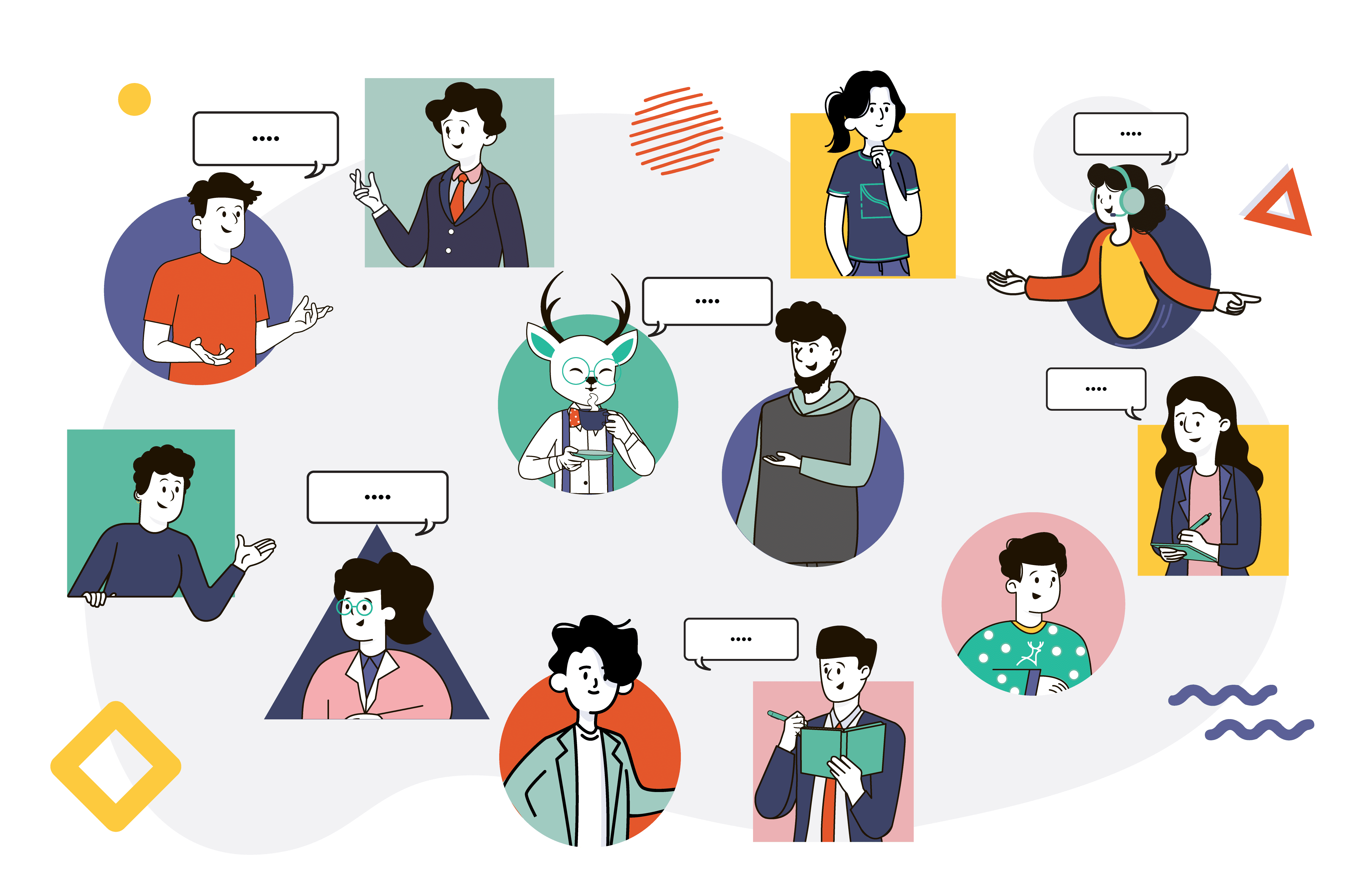 Community building for web agencies group conversation